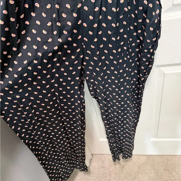 Modcloth Black Jumpsuit with Floral Design - Picture 2 of 8